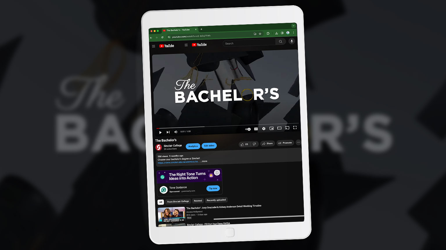The Bachelors Mock Logo Intro