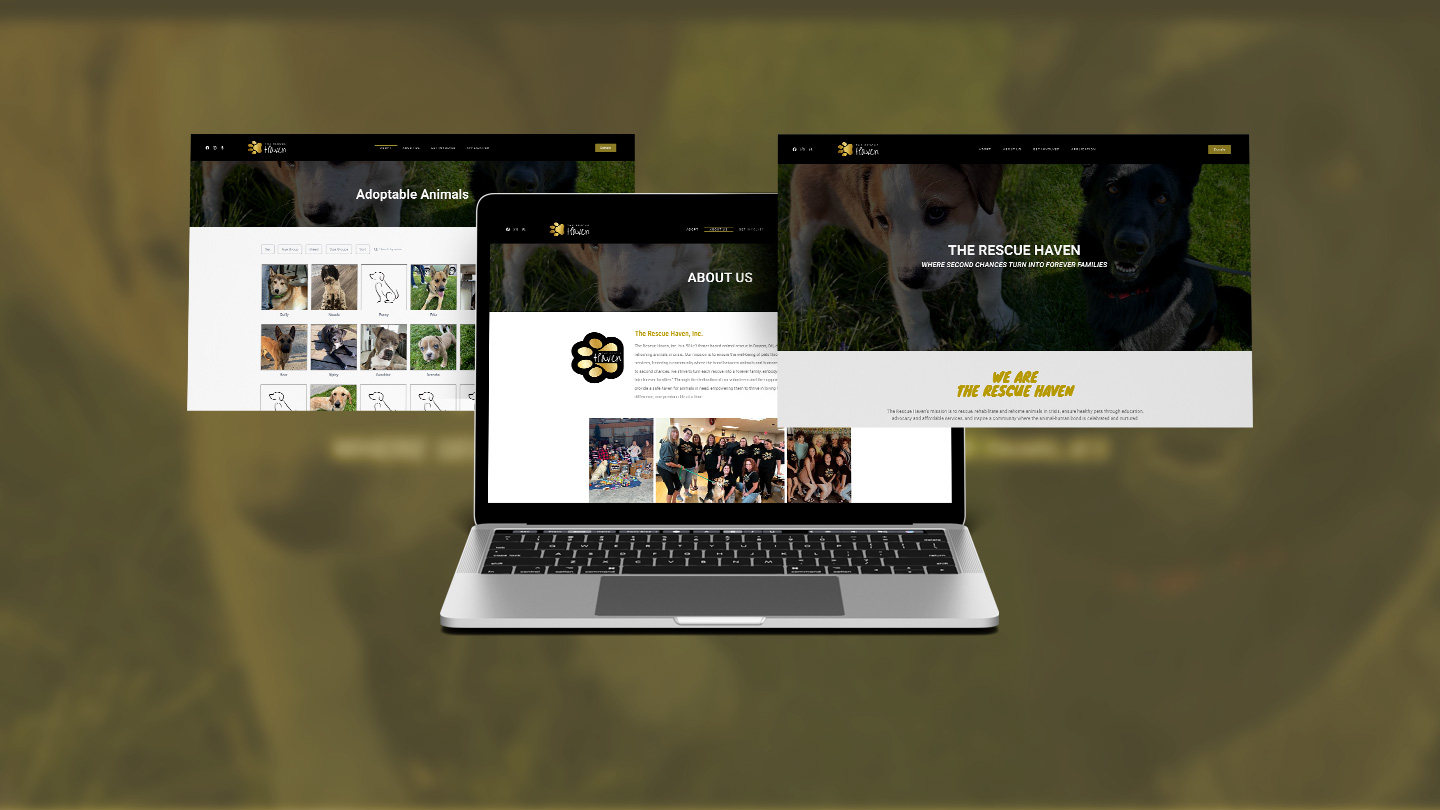 The Rescue Haven website